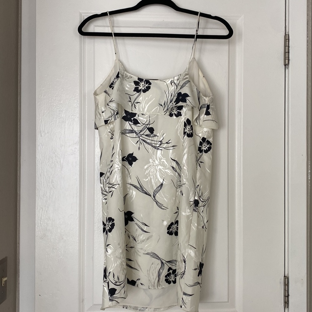 Black & White Alice + Olivia Floral Dress Size S NWT - Picture 5 of 8